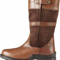 Horka Outdoorlaarzen York Halfhoog Leer/suède Bruin Maat 42 -Stroller shop 550x607 2