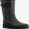 Mountain Peak Dames Regenlaarzen Met Stippen - Zwart - Maat 37 -Stroller shop 550x610