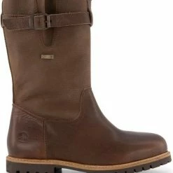 Isoproducts Gecertificeerd winkel 32 Travelin' Finland Heren - Wolgevoerde Leren Outdoorlaars - Waterdicht Laarzen - Donkerbruin Leer - Maat 46