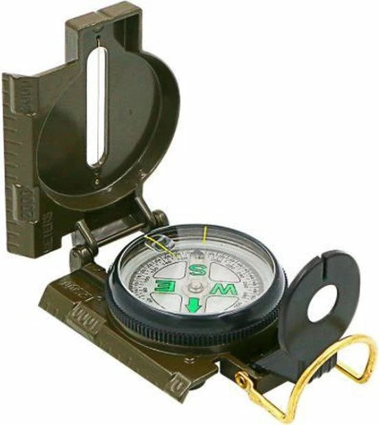 YONO Metalen Kompas Outdoor Met Loep En Liniaal 3 YONO Metalen Kompas Outdoor Met Loep En Liniaal