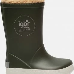 Igor - Regenlaarzen Voor Kinderen - Splash Nautico Borreguito - Kakigroen - Maat 35EU -Stroller shop 550x625 2