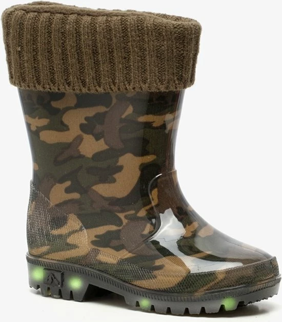 Mountain Peak Kinder Regenlaarzen Met Lichtjes - Groen - Maat 27 3 Mountain Peak Kinder Regenlaarzen Met Lichtjes - Groen - Maat 27