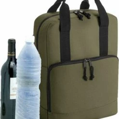 Bagbase Koeltas Rugtas/rugzak Groen 14 X 30 X 40 Cm 16 Liter - Koeltassen - Koelrugzak