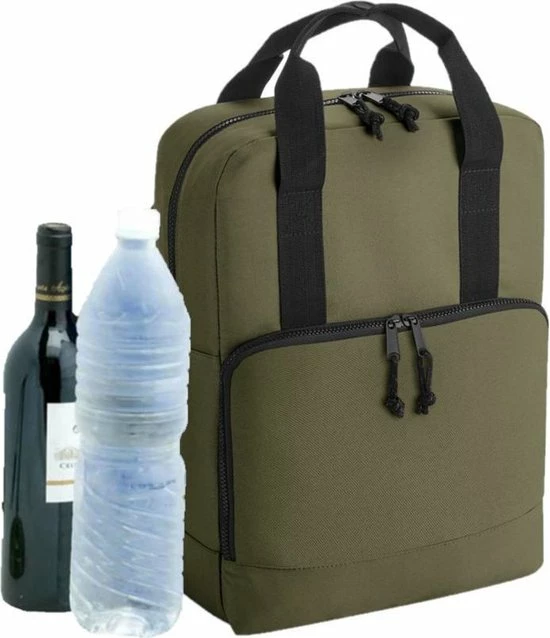 Bagbase Koeltas Rugtas/rugzak Groen 14 X 30 X 40 Cm 16 Liter - Koeltassen - Koelrugzak 3 Bagbase Koeltas Rugtas/rugzak Groen 14 X 30 X 40 Cm 16 Liter - Koeltassen - Koelrugzak