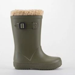 Igor - Regenlaarzen Voor Kinderen - Splash Euri Borreguito - Kakigroen - Maat 25EU -Stroller shop 550x654 3