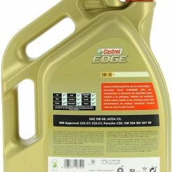 Castrol Edge 5W30 LL - Motorolie - 5L 5 Castrol Edge 5W30 LL - Motorolie - 5L -Stroller shop 550x656