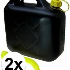Benson 2x Jerrycan Zwart - 20 Liter - Inclusief Schenktuit 8 Benson 2x Jerrycan Zwart - 20 Liter - Inclusief Schenktuit -Stroller shop 550x657 7
