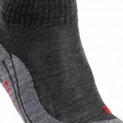 FALKE TK5 Wander Short Wandelsokken Kort Zacht Thermisch Anti-blaar Antizweet Zonder Motief Met Elastische Boord Admend Merinowol Grijs Dames Sportsokken - Maat 37-38 -Stroller shop 550x659 10