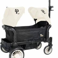 Deryan Luxe Sandy Bolderkar - Duo Buggy - Tandem Buggy - Opvouwbaar - Inklapbare Bolderwagen - Duo Kinderwagen - Cream 22 Deryan Luxe Sandy Bolderkar - Duo Buggy - Tandem Buggy - Opvouwbaar - Inklapbare Bolderwagen - Duo Kinderwagen - Cream -Stroller shop 550x660 3