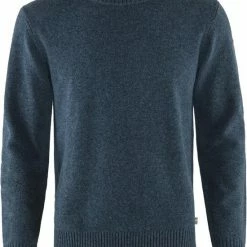 Fjallraven Övik Round-neck Sweater M Heren Outdoortrui - Maat L