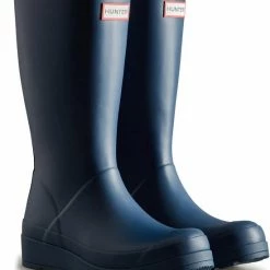 Hunter - Regenlaarzen Voor Dames - Original Play Boots Tall - Marineblauw - Maat 39EU