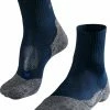 FALKE TK2 Explore Cool Short Wandelsokken Kort Zacht Thermisch Anti-blaar Antizweet Zonder Motief Met Elastische Boord Verkoelend Ademend Sneldrogend Blauw Heren Sportsokken - Maat 44-45 -Stroller shop 550x672