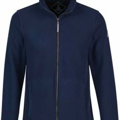 BJØRNSON Maks Fleece Vest 4 Seizoenen Heren - Rits - Maat 5XL - Donkerblauw