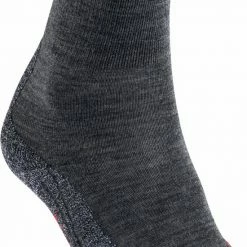 FALKE TK2 Explore Wandelsokken Warm Winter Zacht Thermisch Ademend Anti-blaar Antizweet Zonder Motief Met Elastische Boord Merinowol Grijs Dames Sportsokken - Maat 39-40 -Stroller shop 550x676 10