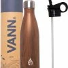 VANN Drinkfles Met Rietje Tuit Theefles Waterfles Volwassenen Drinktuit Sportfles 500ml Dagdeals - Hout -Stroller shop 550x676 9