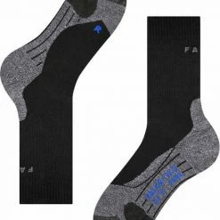 FALKE TK2 Explore Cool Wandelsokken Mid-rise Zacht Thermisch Anti-blaar Antizweet Zonder Motief Met Elastische Boord Verkoelend Duurzaam Ademend Sneldrogend Zwart Heren Sportsokken - Maat 46-48 -Stroller shop 550x677 1