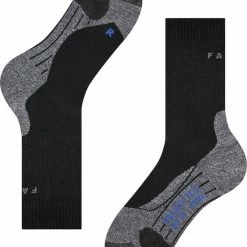 FALKE TK2 Explore Cool Wandelsokken Mid-rise Zacht Thermisch Anti-blaar Antizweet Zonder Motief Met Elastische Boord Verkoelend Duurzaam Ademend Sneldrogend Zwart Heren Sportsokken - Maat 46-48 -Stroller shop 550x677