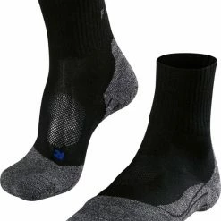 FALKE TK2 Explore Cool Short Wandelsokken Kort Zacht Thermisch Anti-blaar Antizweet Zonder Motief Met Elastische Boord Verkoelend Ademend Sneldrogend Blauw Dames Sportsokken - Maat 41-42 -Stroller shop 550x686