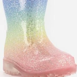 Mountain Peak Kinder Regenlaarzen Met Lichtjes - Roze - Maat 25 -Stroller shop 550x688 9