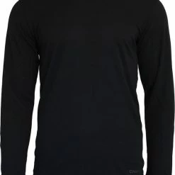 Campri Thermoshirt Lange Mouw (2-PACK) - Sportshirt - Heren - Maat S - Zwart -Stroller shop 550x689 2