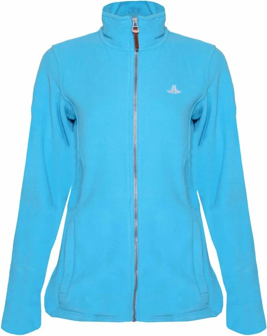 BJØRNSON Jenna Fleece Vest 4 Seizoenen Dames - Rits - Maat 42 - Atol Blauw 3 BJØRNSON Jenna Fleece Vest 4 Seizoenen Dames - Rits - Maat 42 - Atol Blauw
