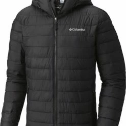 Columbia Powder Lite Hooded Jacket Outdoorjas Heren - Maat XL