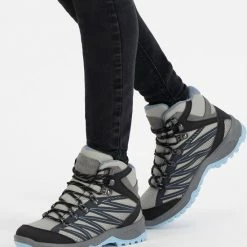 Travelin' Arosund - Hoge Dames Wandelschoenen - Waterdicht En Ademend - Lichgrijs/blauw - Maat 40 -Stroller shop 550x698 2