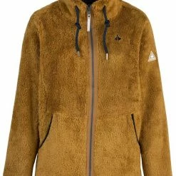 Isoproducts Gecertificeerd winkel 8 BJØRNSON Elin Coral Fleece Vest Dames 4 Seizoenen - Zacht - Maat 50 - Tapenade