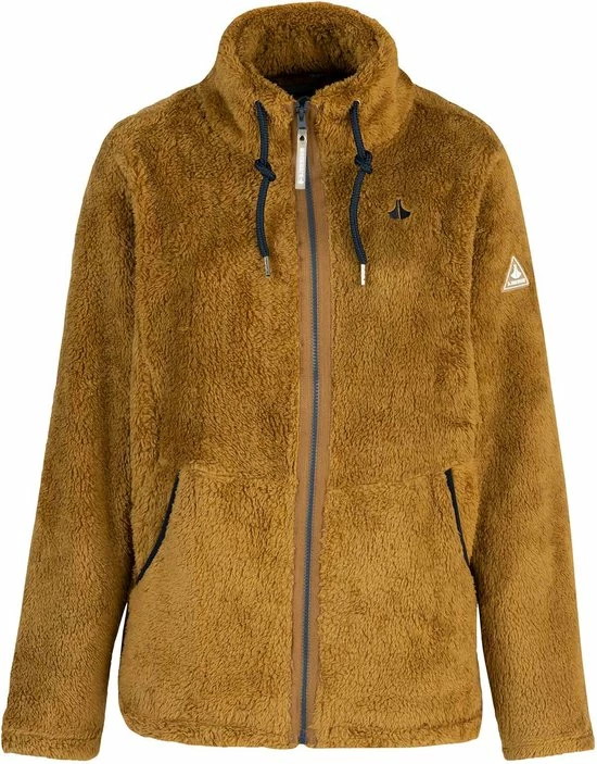 BJØRNSON Elin Coral Fleece Vest Dames 4 Seizoenen - Zacht - Maat 42 - Tapenade 3 BJØRNSON Elin Coral Fleece Vest Dames 4 Seizoenen - Zacht - Maat 42 - Tapenade