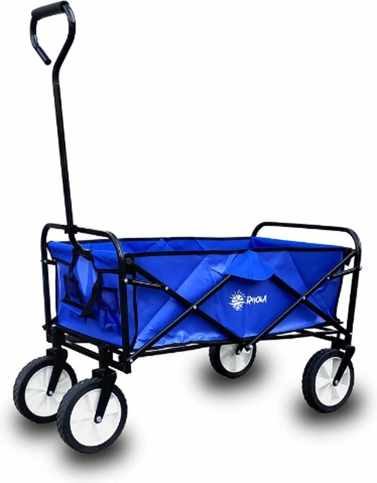 Rijoka Opvouwbare Bolderkar/Bolderwagen | Blauw 3 Rijoka Opvouwbare Bolderkar/Bolderwagen | Blauw
