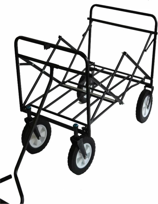 Rijoka Opvouwbare Bolderkar/Bolderwagen Rood 4 Rijoka Opvouwbare Bolderkar/Bolderwagen Rood - Afbeelding 2