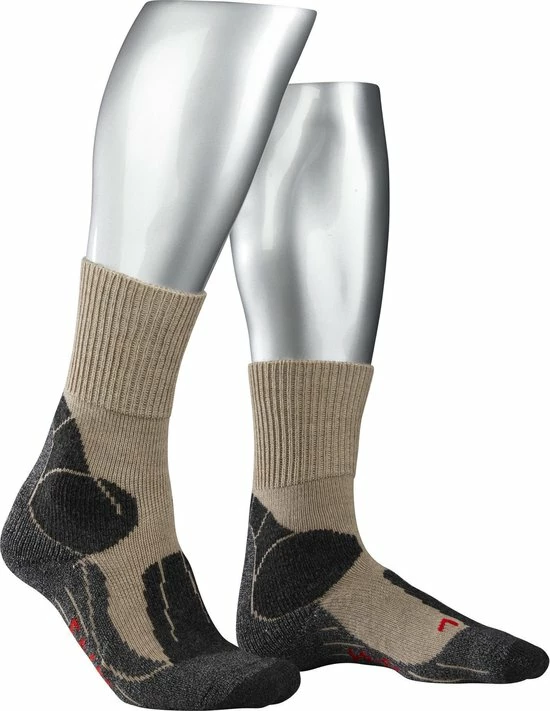 FALKE TK1 Adventure Wandelsokken Dikke Versterkte Thermische Sokken Zonder Patroon Met Sterke Wattering Lang En Warm Voor Wandelen Merinowol Beige Dames Sportsokken - Maat 37-38 9 FALKE TK1 Adventure Wandelsokken Dikke Versterkte Thermische Sokken Zonder Patroon Met Sterke Wattering Lang En Warm Voor Wandelen Merinowol Beige Dames Sportsokken - Maat 37-38 - Afbeelding 7