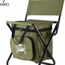 MIRO. MIRO Visstoel - Opvouwbaar - Rugleuning - Draagbaar - + Opbergtas - Outdoor