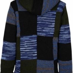 SHAKALOHA LIFE IS FOR LIVING Gebreid Wollen Vest Heren/Uni Met Voering - M Patch ZH SteelBlue XXL -Stroller shop 550x717 5