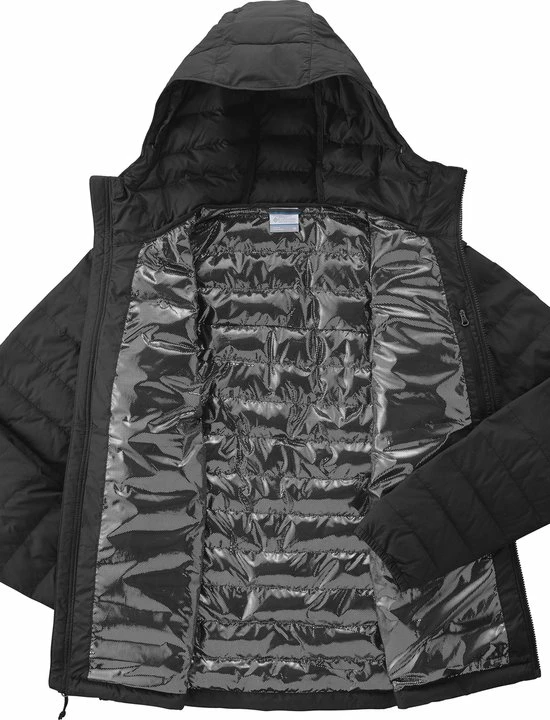 Columbia Powder Lite Hooded Jacket Outdoorjas Heren - Maat XL 6 Columbia Powder Lite Hooded Jacket Outdoorjas Heren - Maat XL - Afbeelding 4