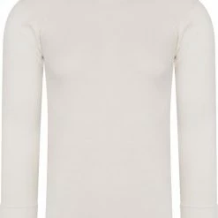 Beeren Heren Thermoshirt Lange Mouw - Wit - Maat XXL - Antistatische Thermokleding