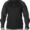 EU-TAC Combat Shirt - Ubac- Militair Shirt- Tactical Combat Shirt - Airsoft - Airsoft Shirt - Militaire Kleding- Zwart - Black - Maat M -Stroller shop 550x729