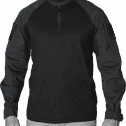 EU-TAC Combat Shirt - Ubac- Militair Shirt- Tactical Combat Shirt - Airsoft - Airsoft Shirt - Militaire Kleding- Zwart - Black - Maat M