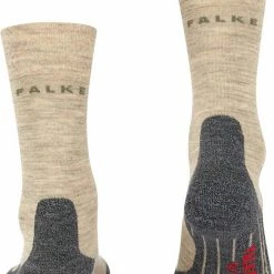 FALKE TK2 Explore Melange Wandelsokken Warm Winter Zacht Thermisch Ademend Anti-blaar Antizweet Zonder Motief Met Elastische Boord Merinowol Groen Heren Sportsokken - Maat 39-41 -Stroller shop 550x730 5