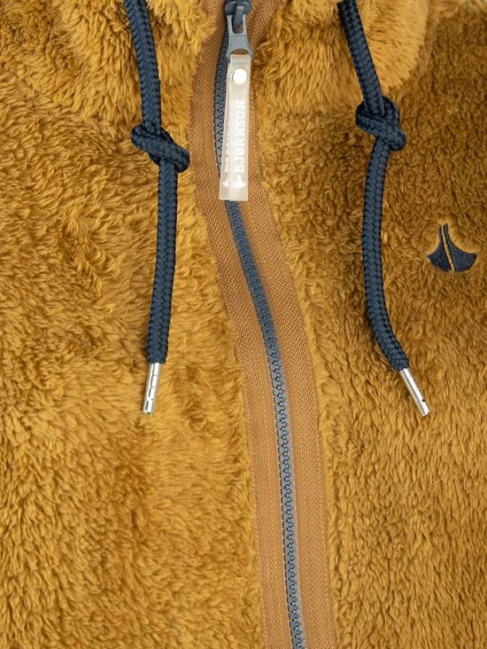 BJØRNSON Elin Coral Fleece Vest Dames 4 Seizoenen - Zacht - Maat 42 - Tapenade 8 BJØRNSON Elin Coral Fleece Vest Dames 4 Seizoenen - Zacht - Maat 42 - Tapenade - Afbeelding 6