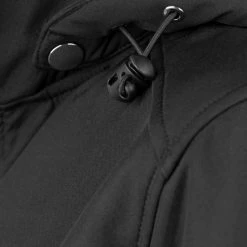 BJØRNSON Signe Softshell Winterjas Parka Dames - Teddy - Maat 40 - Zwart -Stroller shop 550x732 6