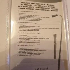 Hofftech Flexi Torch Zaklamp - Magnetisch - Uitschuifbare Telescopisch 17 Tot 56.5 Cm -Stroller shop 550x733 17