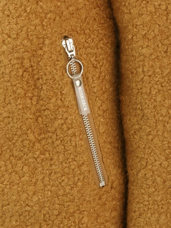 BJØRNSON Inge Gebreide Parka Jas / Vest 4 Seizoenen Dames - Maat 50 - Terracotta 6 BJØRNSON Inge Gebreide Parka Jas / Vest 4 Seizoenen Dames - Maat 50 - Terracotta - Afbeelding 4