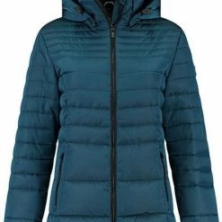 Kjelvik Dames Winterjas - Dames Winterjas Padded - Florine - Blue - Maat 38