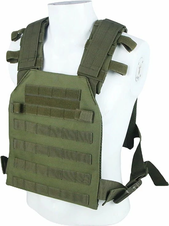 Eigen Import LiberTac Plate Carrier Groen - Tactical Vest - MOLLE - Voor Ballistische En Kogelwerende Platen. 4 Eigen Import LiberTac Plate Carrier Groen - Tactical Vest - MOLLE - Voor Ballistische En Kogelwerende Platen. - Afbeelding 2