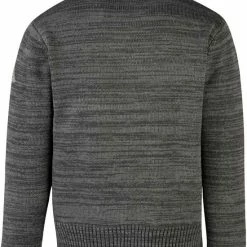 BJØRNSON Eric Gebreid Wintervest Heren - Winddicht Gevoerd - Maat L - Antraciet -Stroller shop 550x738 1