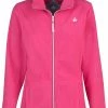 BJØRNSON Jenna Fleece Vest 4 Seizoenen Dames - Rits - Maat 52 - Fuchsia Roze