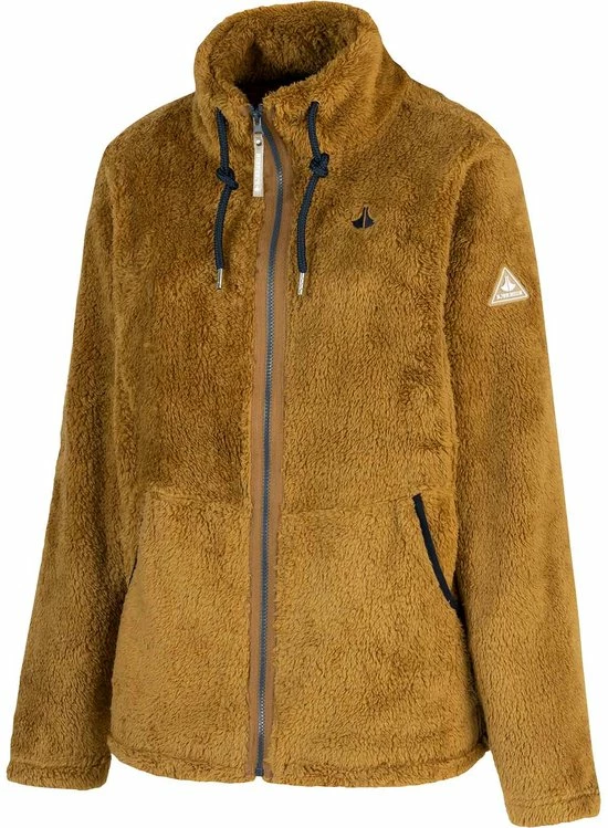 BJØRNSON Elin Coral Fleece Vest Dames 4 Seizoenen - Zacht - Maat 42 - Tapenade 10 BJØRNSON Elin Coral Fleece Vest Dames 4 Seizoenen - Zacht - Maat 42 - Tapenade - Afbeelding 8