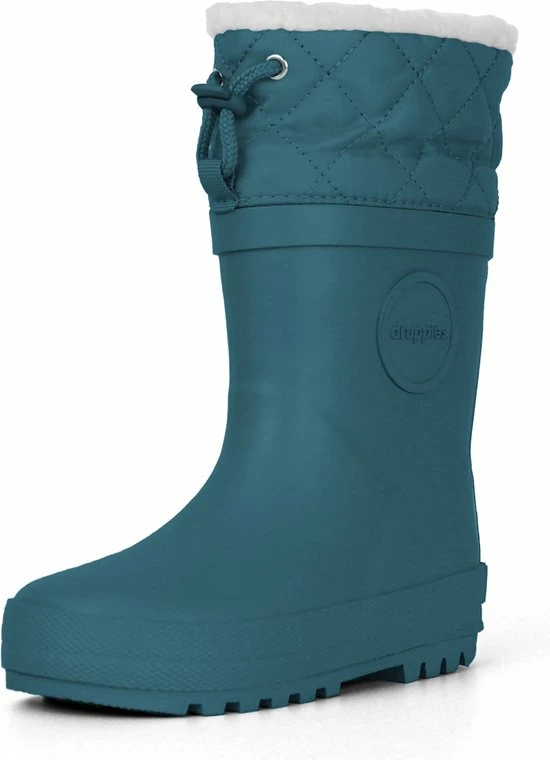 Druppies Regenlaarzen Gevoerd - Winter Boot - Petrol - Maat 24 8 Druppies Regenlaarzen Gevoerd - Winter Boot - Petrol - Maat 24 - Afbeelding 6