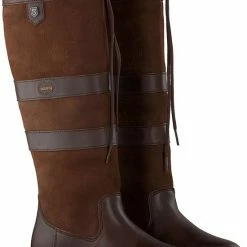 Dubarry Dames Hoge Laarzen Galway - Bruin - Maat 39 -Stroller shop 550x761 2